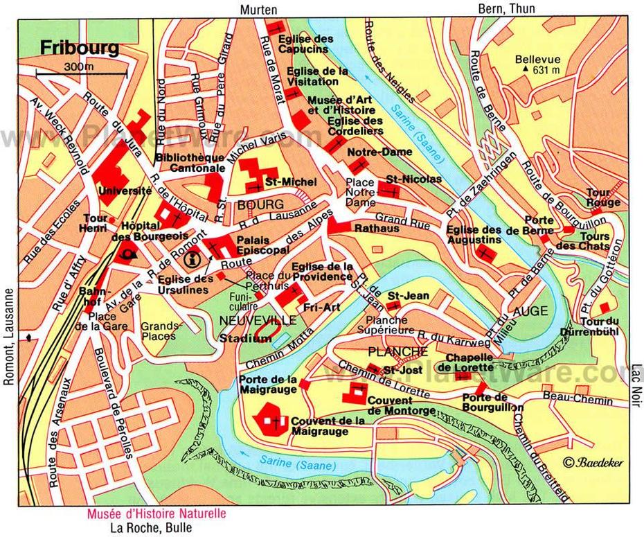 Fribourg Map, Fribourg, Switzerland, Interlaken Switzerland, Canton Fribourg