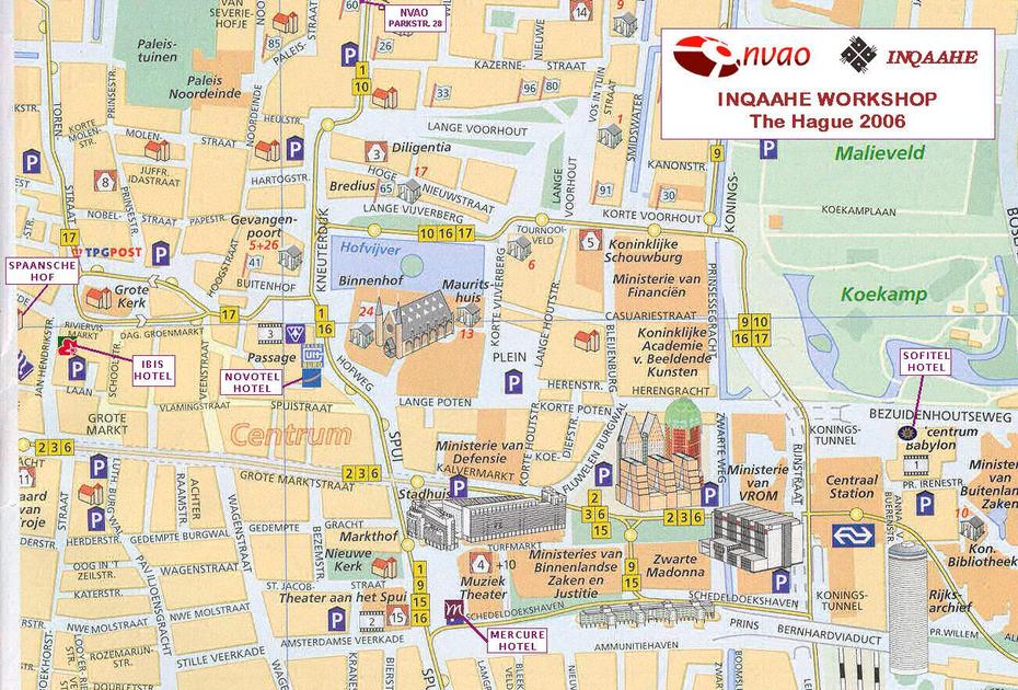 The Hague Map, The Hague, Netherlands, The Hague World, Holland And Netherlands