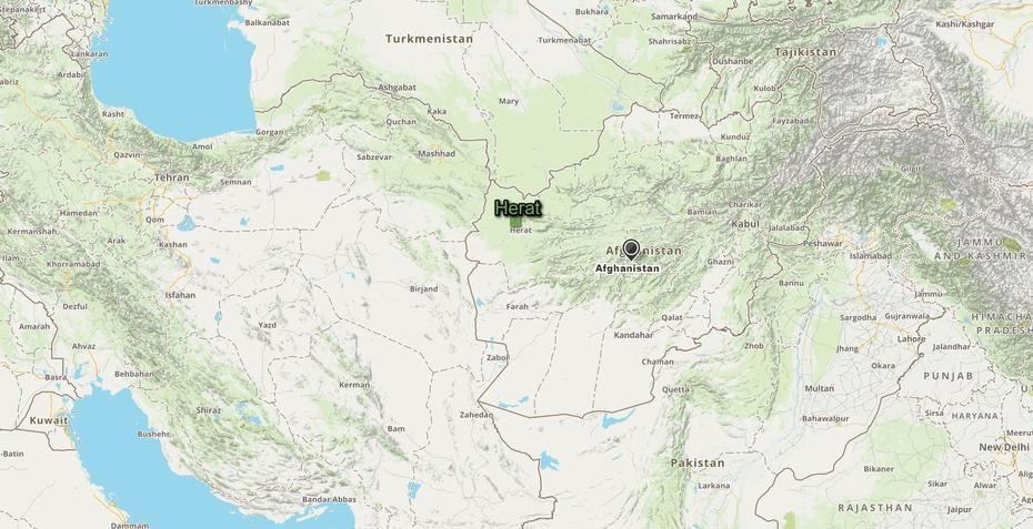 Herat Map, Herāt, Afghanistan, Afghanistan  With Provinces, Baghlan Afghanistan