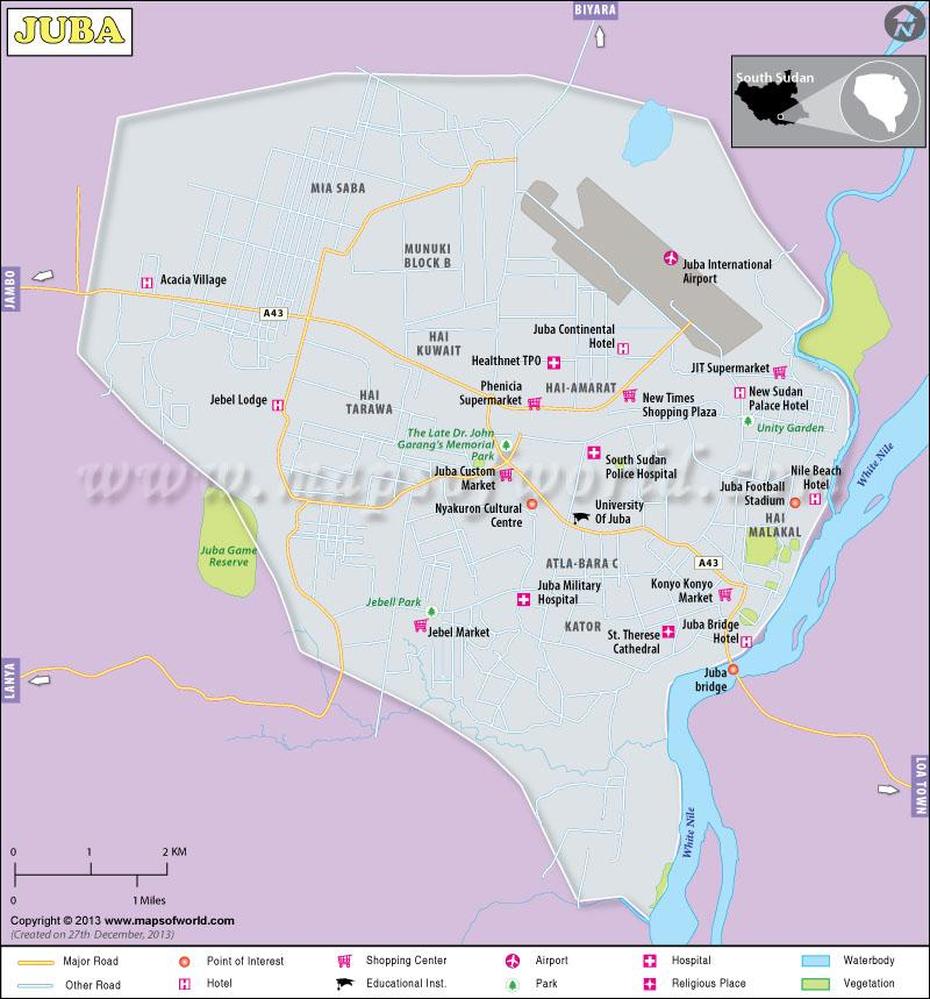 Juba Map | Map Of Juba City, South Sudan, Juba, South Sudan, South Sudan Tribes, South Sudan Regions