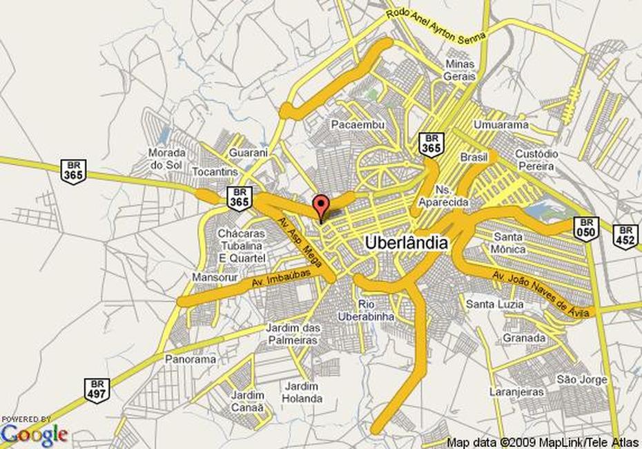 Map Of Comfort Hotel Uberlandia, Uberlandia, Uberlândia, Brazil, Santarem Brazil, Brasilia Brazil