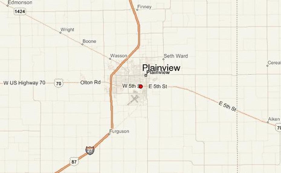 Plainview Arkansas, Plainview City, Texas Location, Plainview, United States