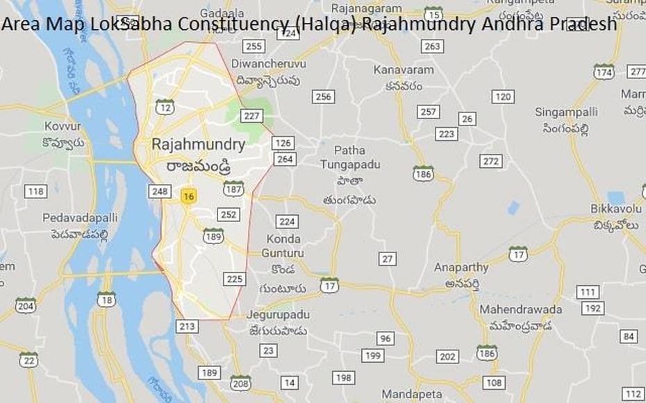 Rajahmundry Andhra Pradesh Constituency Indian Election Result Lok …, Rājahmundry, India, Madras In India, Chittoor