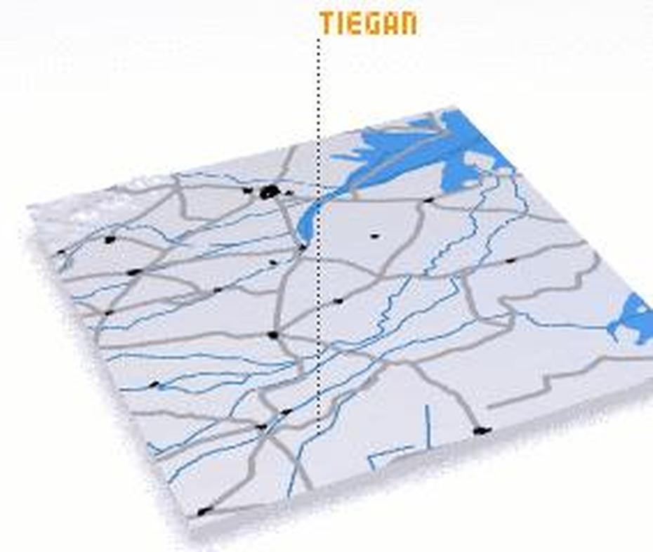 Tiegan (China) Map – Nona, Tiegan, China, China  Printable, Of China Provinces