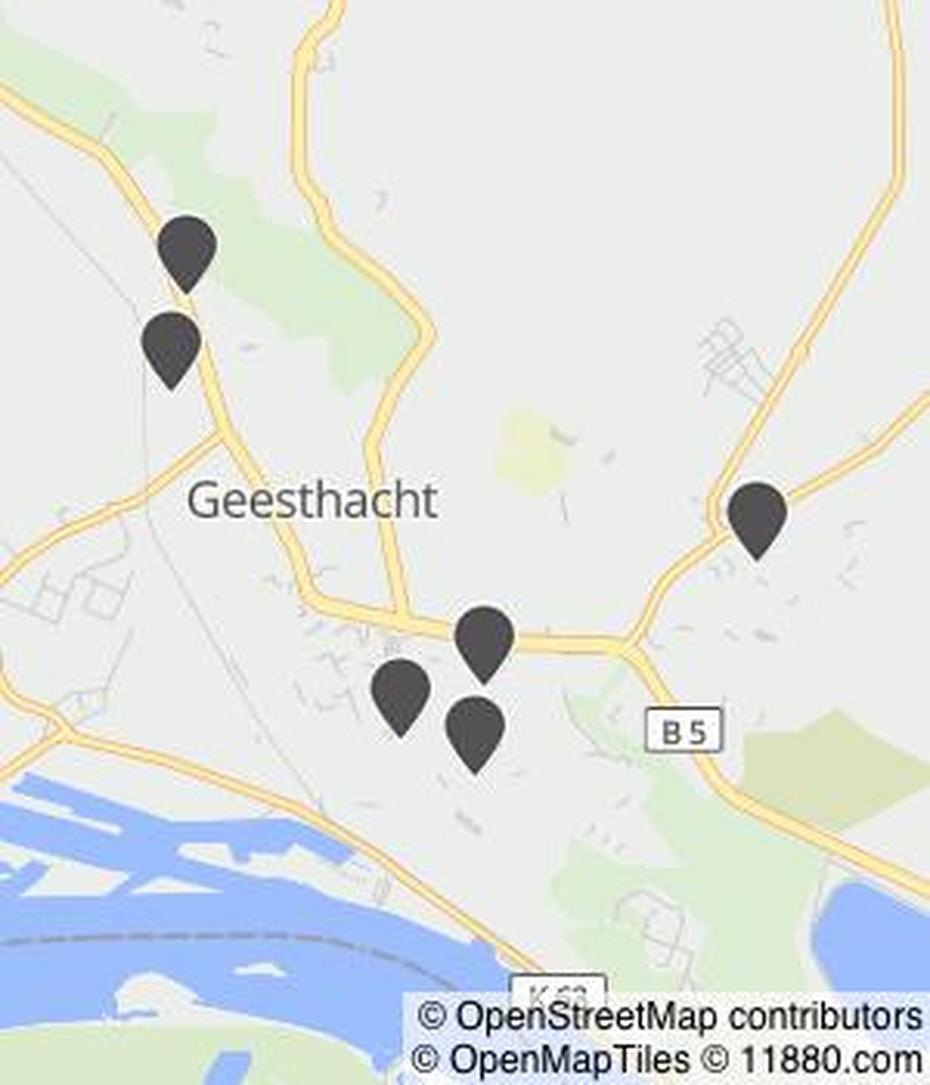 Towns In Schleswig-Holstein Germany, Elbe  River, Pflegedienst Geesthacht, Geesthacht, Germany