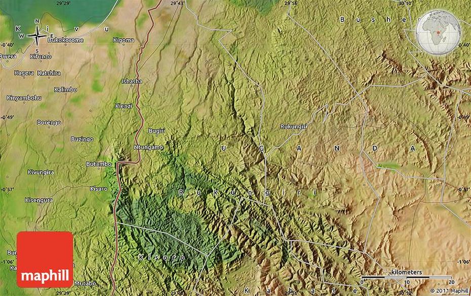 Uganda National Park, Jinja Uganda, Satellite , Bugiri, Uganda