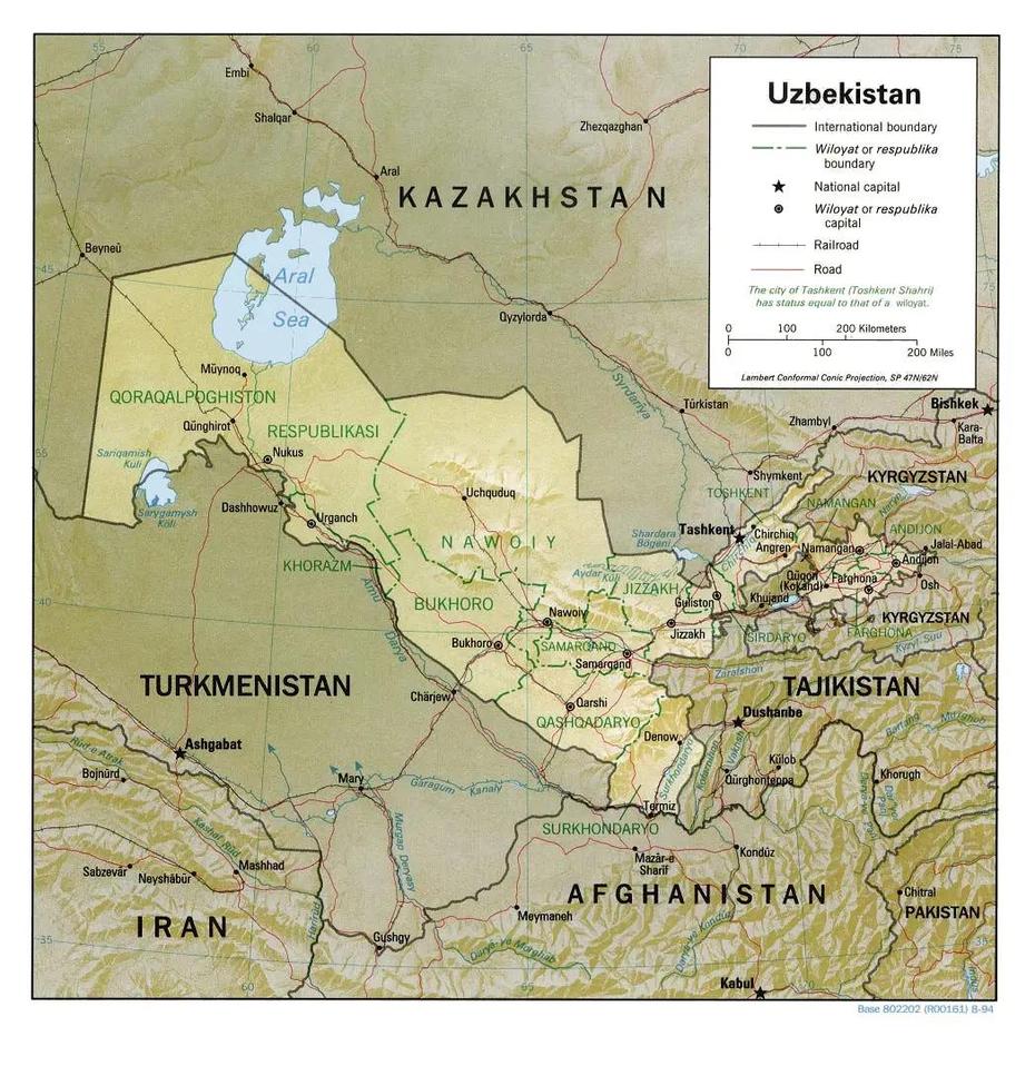 Uzbekistan Maps, Xonqa, Uzbekistan, Tashkent, Uzbekistan Tashkent City