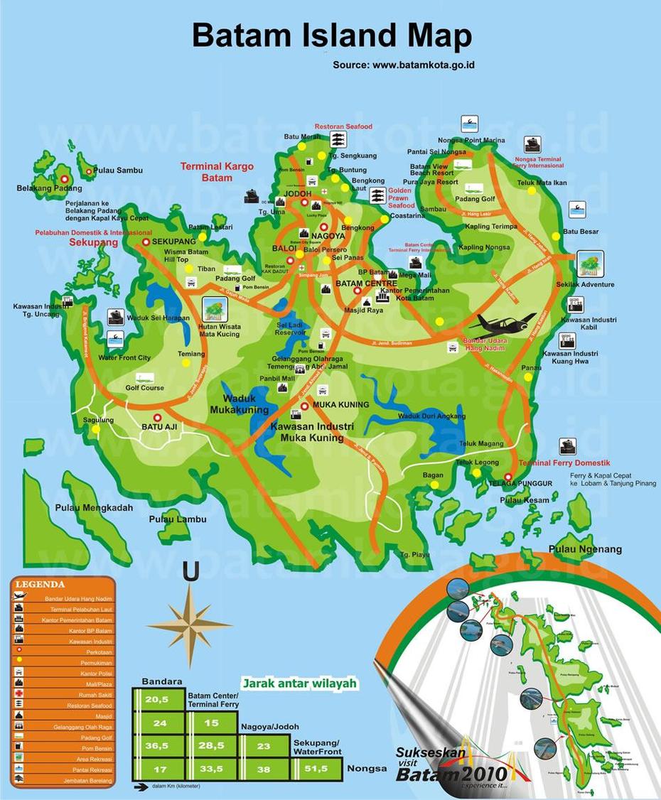 Batam Map, Bagam, Indonesia, Peta Pulau Batam, Batam Indonesia Beaches