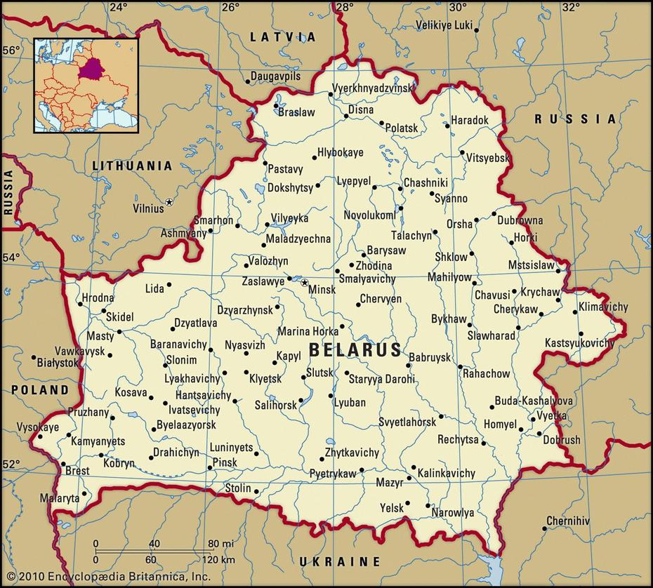 Belarus Landmarks, Belarus  With Cities, Geographical Facts, Byaroza, Belarus