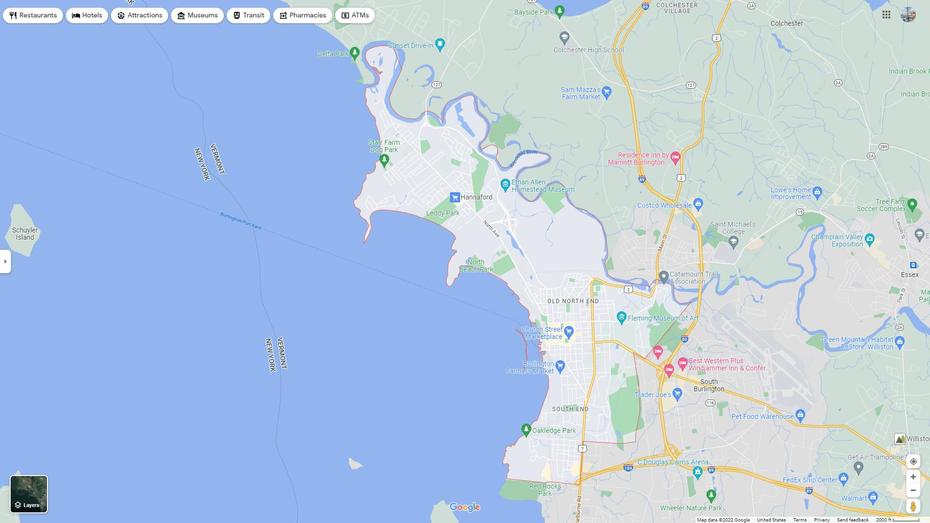 Burlington Vermont Map – United States, Burlington, United States, Burlington, United States