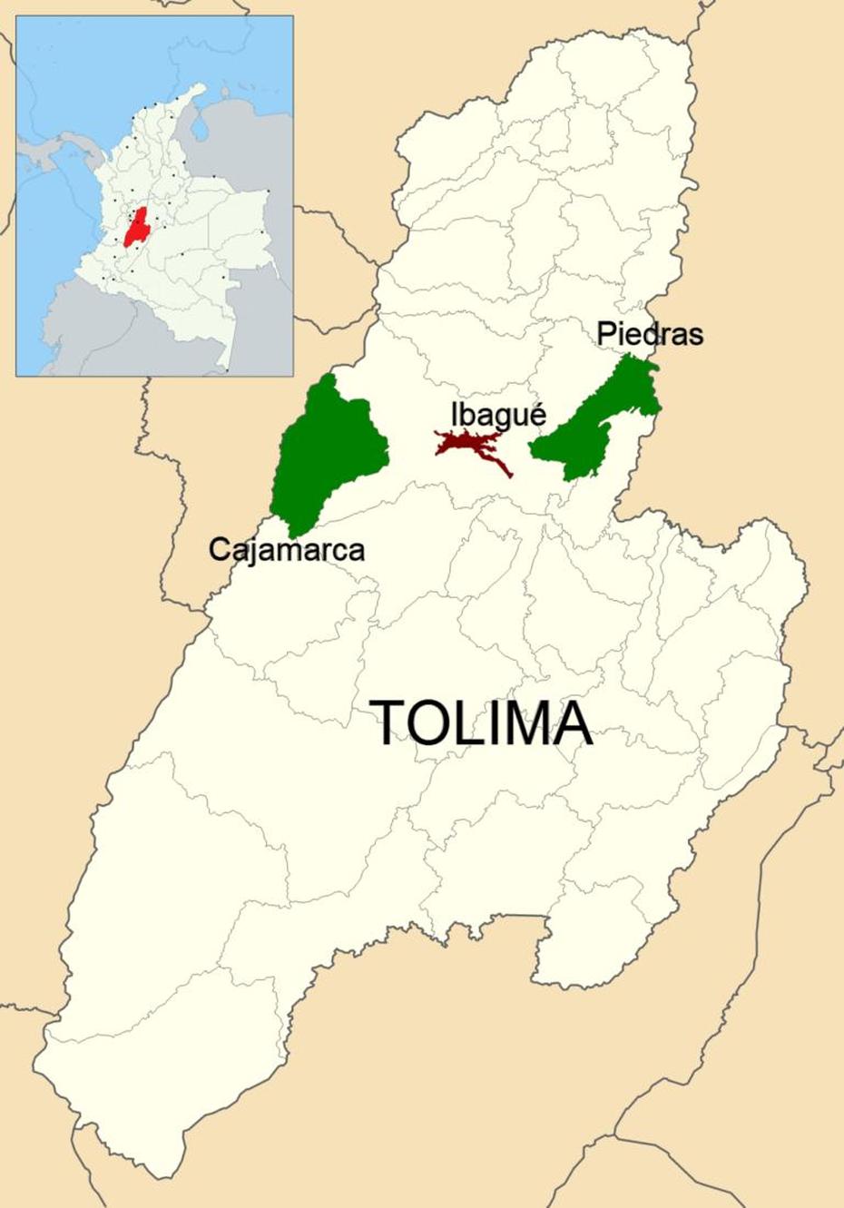 Colombia Cities, Colombia Outline, Mine, Cajibío, Colombia