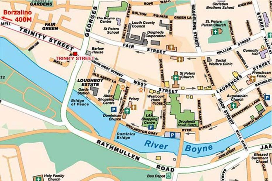 Drogheda Map, Drogheda, Ireland, Arklow Ireland, Cromwell Drogheda