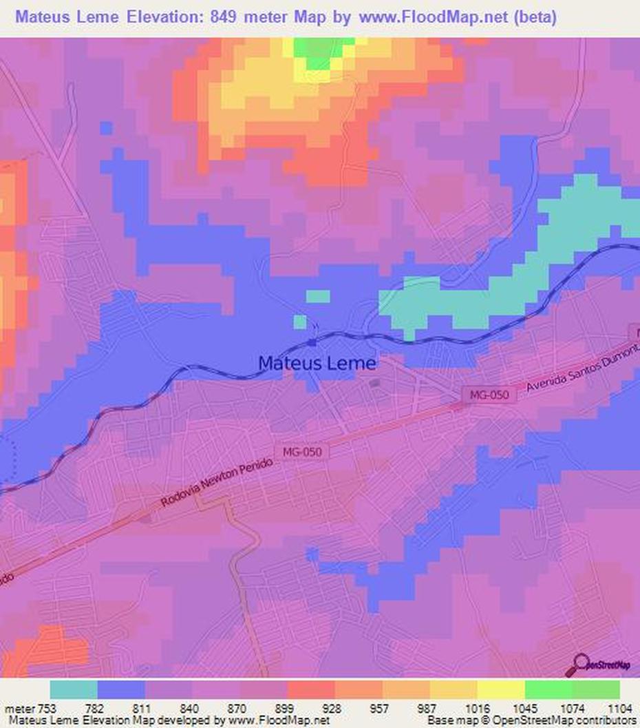 Elevation Of Mateus Leme,Brazil Elevation Map, Topography, Contour, Mateus Leme, Brazil, Rio De Janeiro Hotels, Praias Do Rio