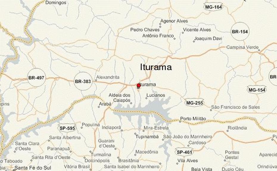 Iturama Location Guide, Iturama, Brazil, Brazil  Printable, Simple Brazil