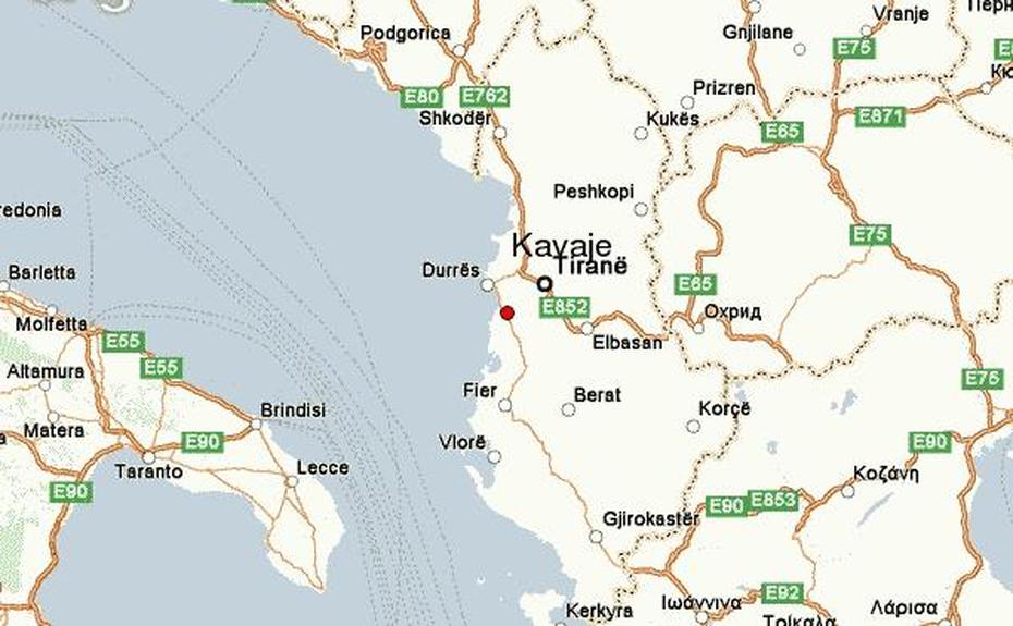 Kavaje Location Guide, Kavajë, Albania, Qerret Albania, Spille Albania