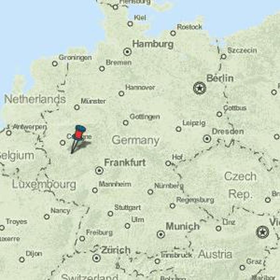 Konigswinter Map Germany Latitude & Longitude: Free Maps, Königswinter, Germany, 17Th Century Germany, Rinteln Germany