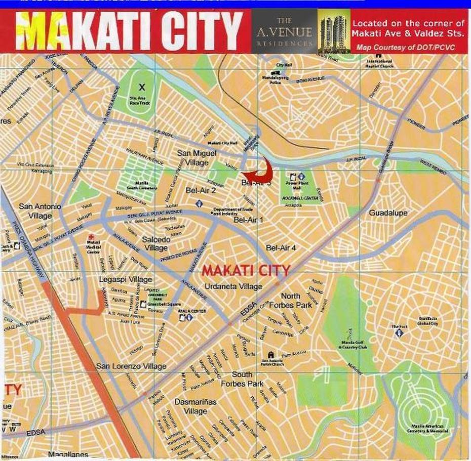 Makati Map – Philippines, Makato, Philippines, Makati City, Makati Hotels
