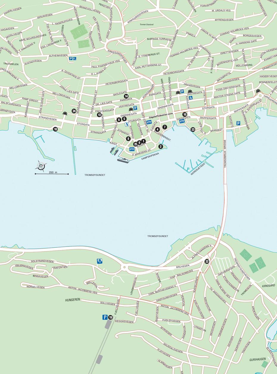 Mapas Detallados De Tromso Para Descargar Gratis E Imprimir, Tromsø, Norway, Ostfold Norway, Sarpsborg Norway