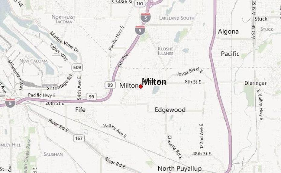 Milton, Washington Location Guide, Milton, United States, United States Of America Outline, Milton Canada