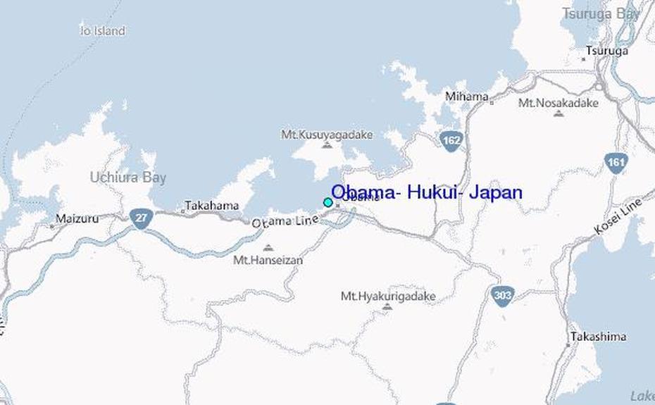 Obama, Hukui, Japan Tide Station Location Guide, Obama, Japan, Obama Sushi, Obama Bow