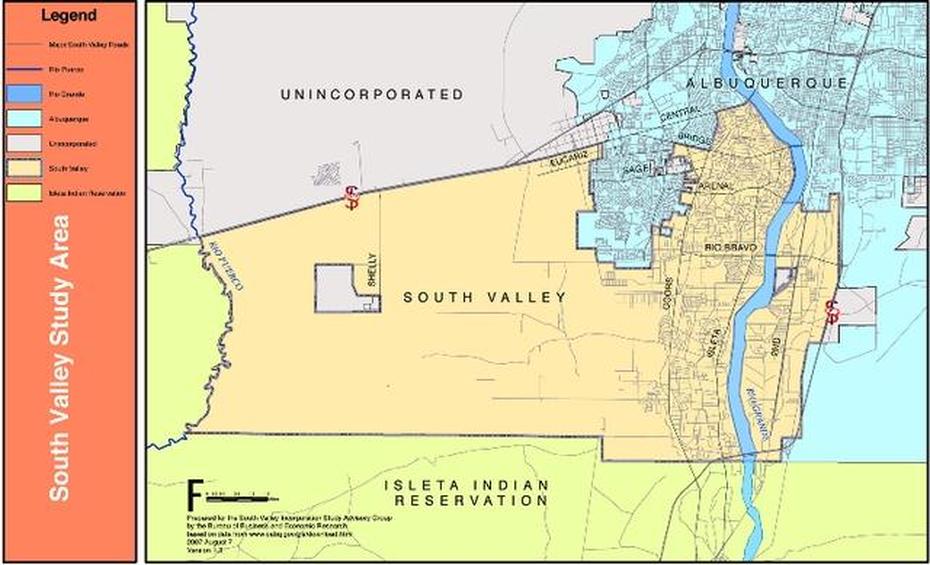 South Valley City Limits, South Valley, United States, Of South Usa States, South East Coast  United States