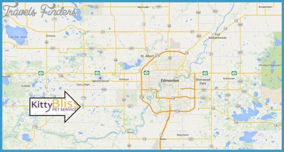 Spruce Grove Map Edmonton – Travelsfinders, Spruce Grove, Canada, Banff Canada, Spruce Grove Alberta Canada