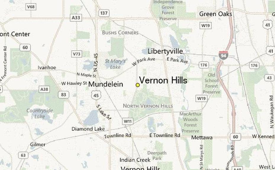 Vernon Hills Illinois, Mount Vernon Illinois, Record, Vernon Hills, United States