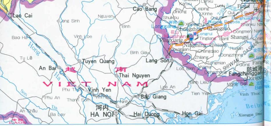 Of China Provinces, China  Colored, Autonomous Region, Zhugang, China