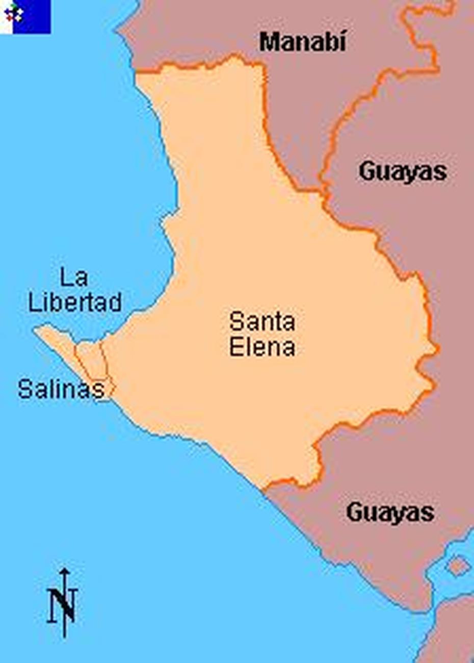 Clickable Map Of Santa Elena (Ecuador), Santa Elena, Ecuador, Santa Elena, Montanita Ecuador