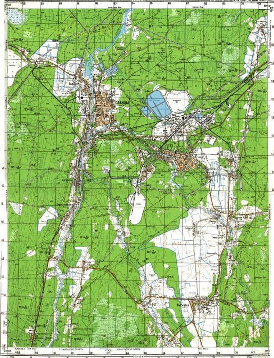 Download Topographic Map In Area Of Slantsy, Peleshi – Mapstor, Slantsy, Russia, Printable  Russia, Russia  Drawing