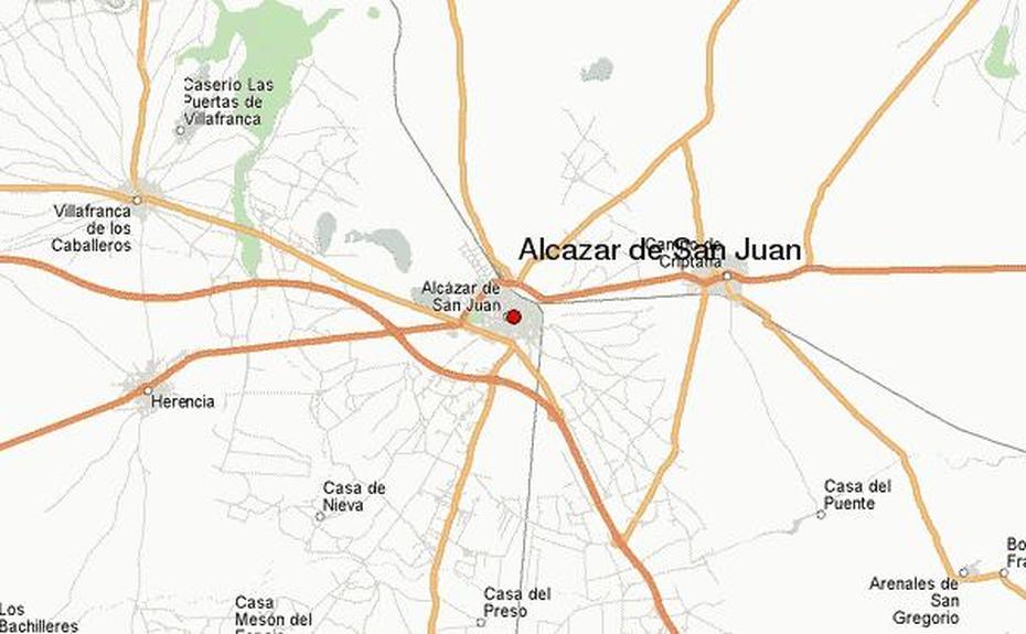 Guia Urbano De Alcazar De San Juan, Alcázar De San Juan, Spain, Viejo San Juan, El Alcazar De Colon