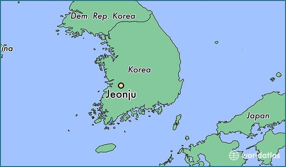 Where Is Jeonju, South Korea? / Jeonju, Jeollabuk-Do Map – Worldatlas, Jeonju, South Korea, Incheon, Pohang South Korea