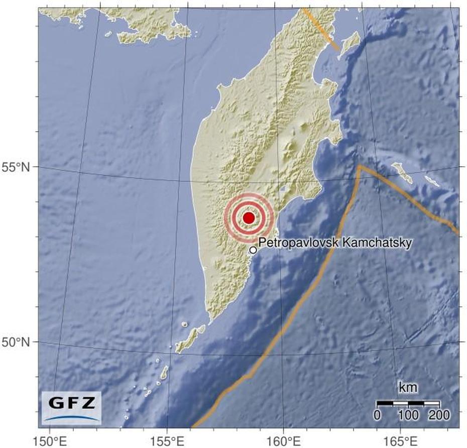 Kamchatka  Earthquake, Kamtschatka, Russia, Yelizovo, Russia