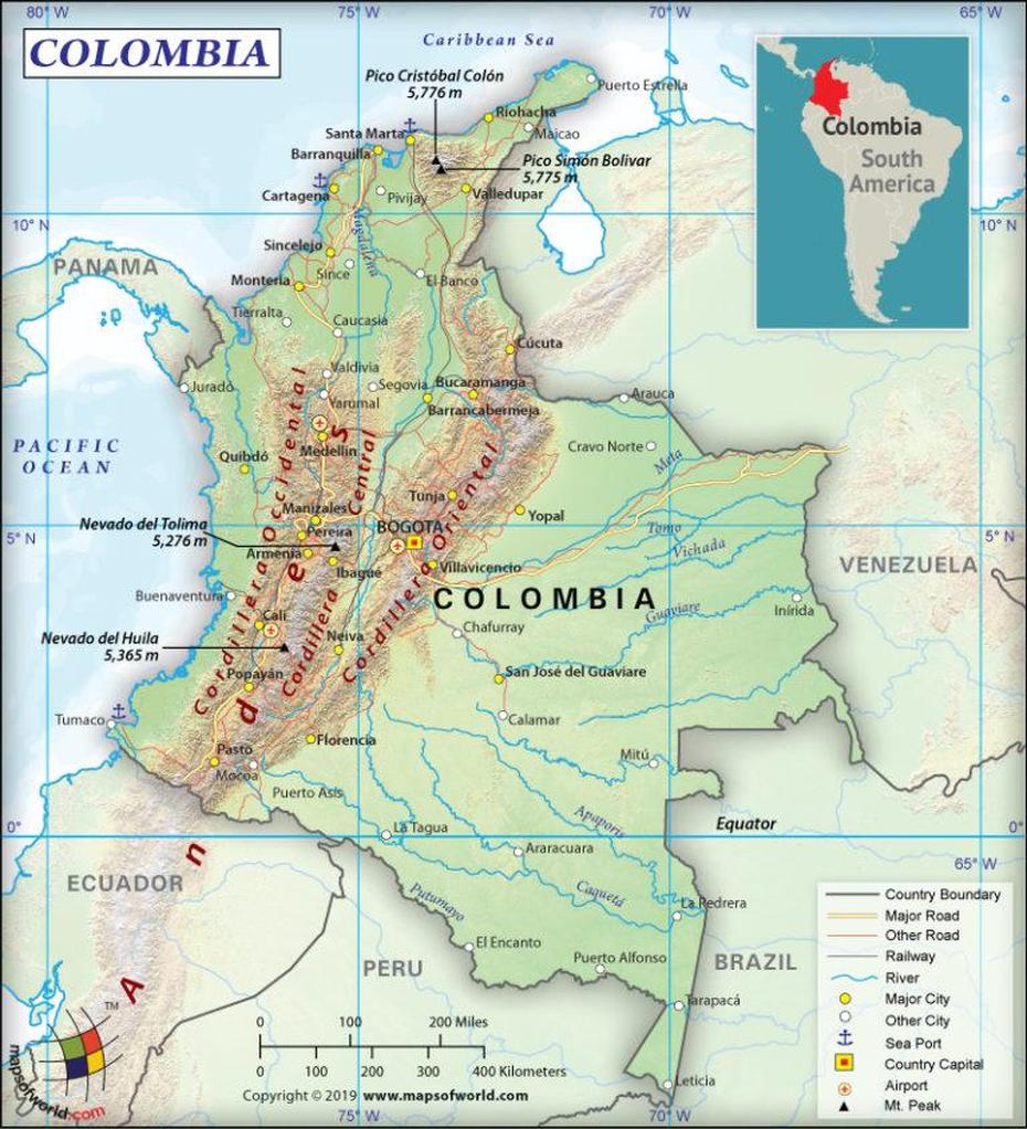 What Are The Key Facts Of Colombia? – Answers, Gigante, Colombia, Physical  Of Colombia, Santander Colombia