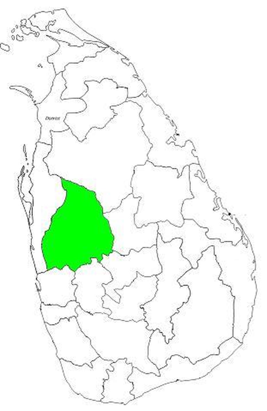 Kurunegala District, Sri Lanka, Kurunegala, Sri Lanka, Sri Lanka Karta, Sri Lanka Satellite