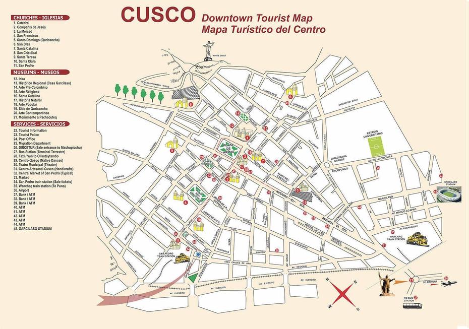 Large Cusco Maps For Free Download And Print | High-Resolution And …, Cusco, Peru, Lima Cusco, Peru  With Cities