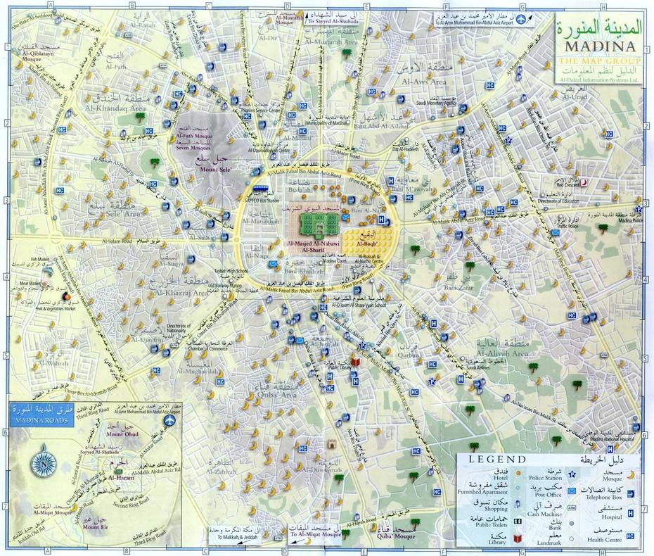 Medina Map, Medina, Saudi Arabia, Makkah, Madina Saudi Arabia