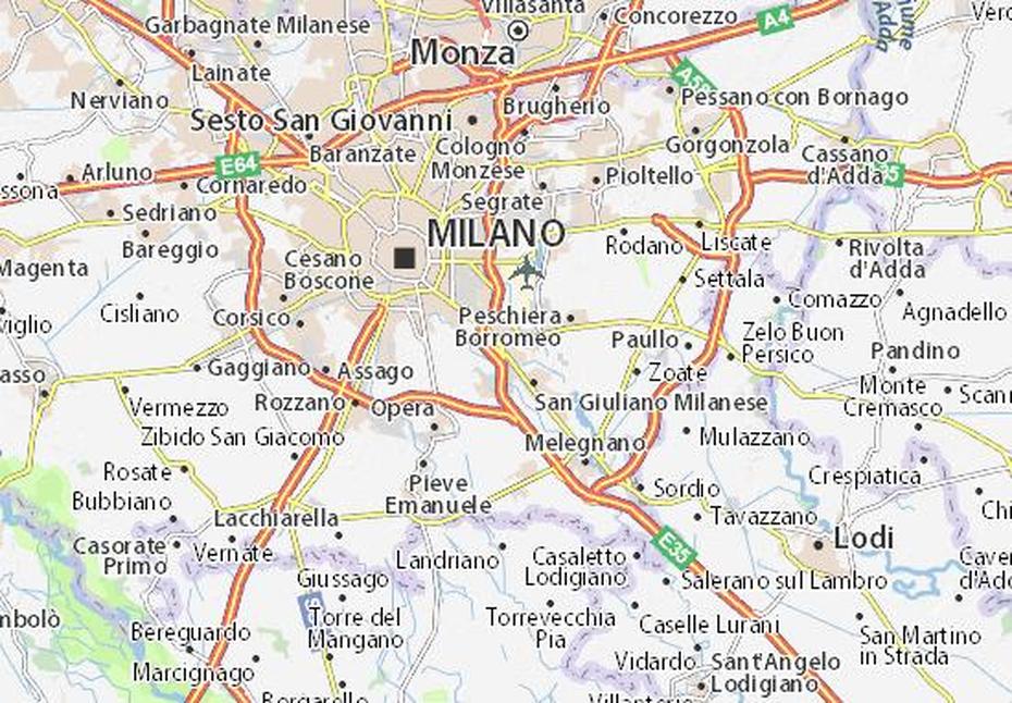 Michelin San Donato Milanese Map – Viamichelin, San Donato Milanese, Italy, San Donato Italy Family History, San Donato Italy