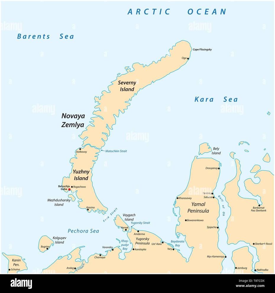 Novaya Zemlya Island, Novaya Zemlya Nuclear Test, Images, Novaya Usman’, Russia