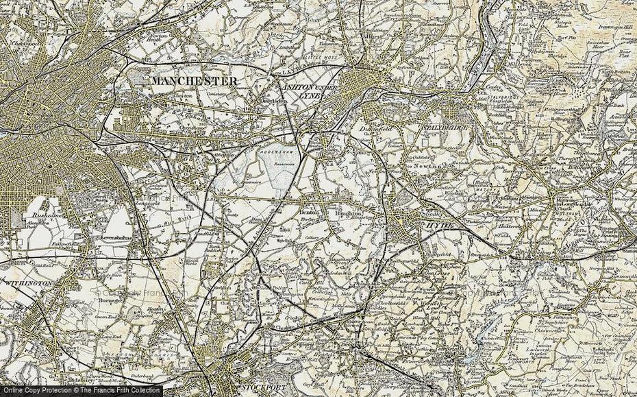 Old Maps Of Denton, Greater Manchester – Francis Frith, Denton, United Kingdom, Denton, United Kingdom