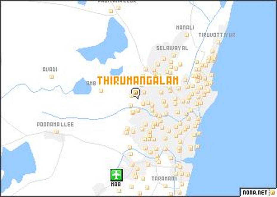 Thirumangalam (India) Map – Nona, Nethirimangalam, India, Thirumangalam Madurai, Villupuram  District