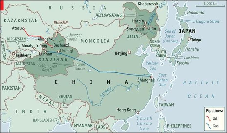 Under The Thumb | The Economist, Alashankou, China, China Train  Routes, Southeast China