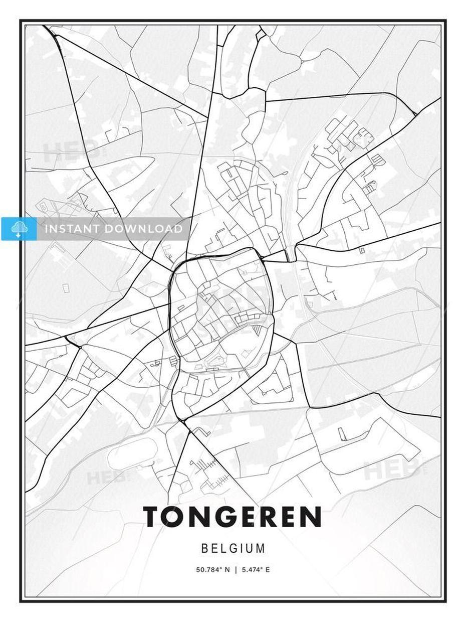 Tongeren, Belgium, Modern Print Template In Various Formats …, Tongeren, Belgium, Belgium Statue, Ambiorix