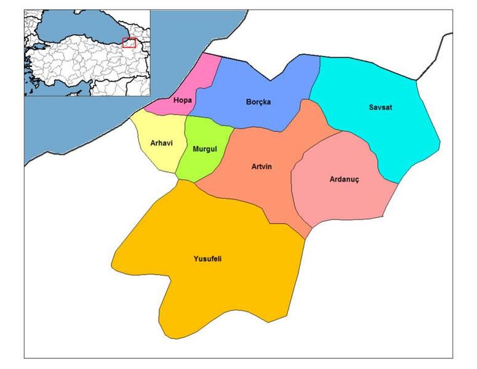 Artvin Map, Artvin, Turkey, Pamukkale Turkey, Manisa Turkey