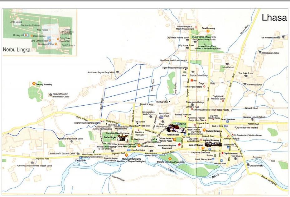 Beijing China, China Topographic, Tibet, Lhasa, China