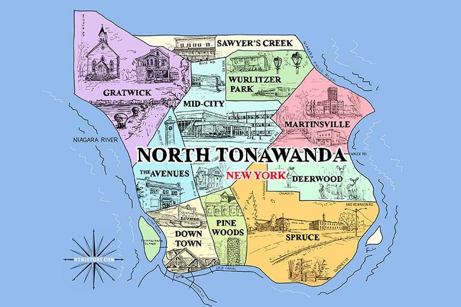 Celebrating North Tonawanda In Pen And Ink – Ubnow: News And Views For …, North Tonawanda, United States, North Tonawanda Ny, Tonawanda Ny