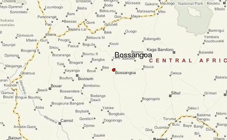 The Central African Republic, Central African Countries, Location Guide, Bossangoa, Central African Republic