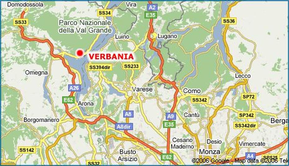 Come Arrivare A Verbania, Verbania, Italy, Mantova Italy, Ispra Italy