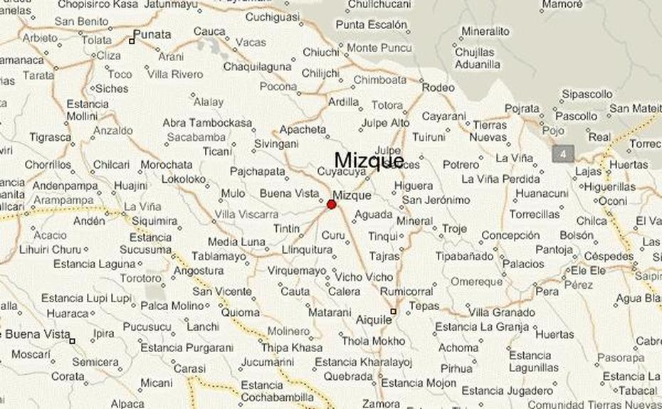 Guia Urbano De Mizque, Mizque, Bolivia, Bolivia In World, Bolivia Cities