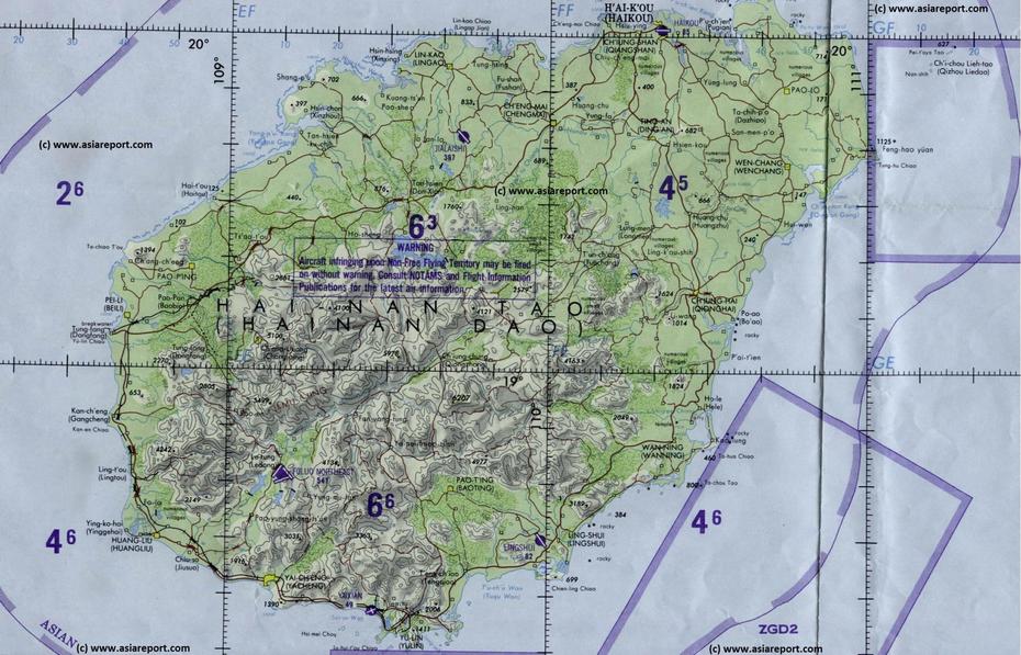 Hainan Province, China – Overview Map 2, By Chinareport, Hai’An, China, Zhuhai  City, Shandong China City